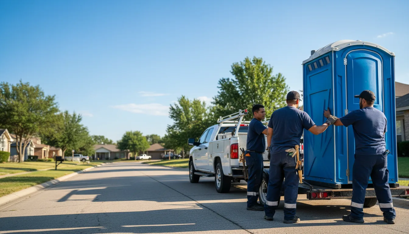 Portable Toilet Rental in Oak Ridge, LA near me